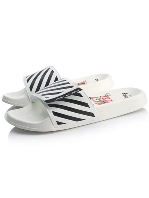 Тапочки sports fashion series disney mickey crossover stylish white slippers Li-Ning — изображение 4 из 4, белый