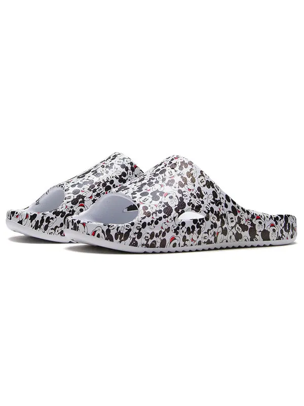 Тапочки disney x casual fashion mickey slippers 'standard white black' Li-Ning — изображение 4 из 4, белый/черный