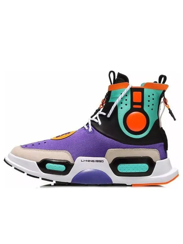 Кроссовки культура обувь Li-Ning — изображение 1 из 4, фиолетовый/зеленый