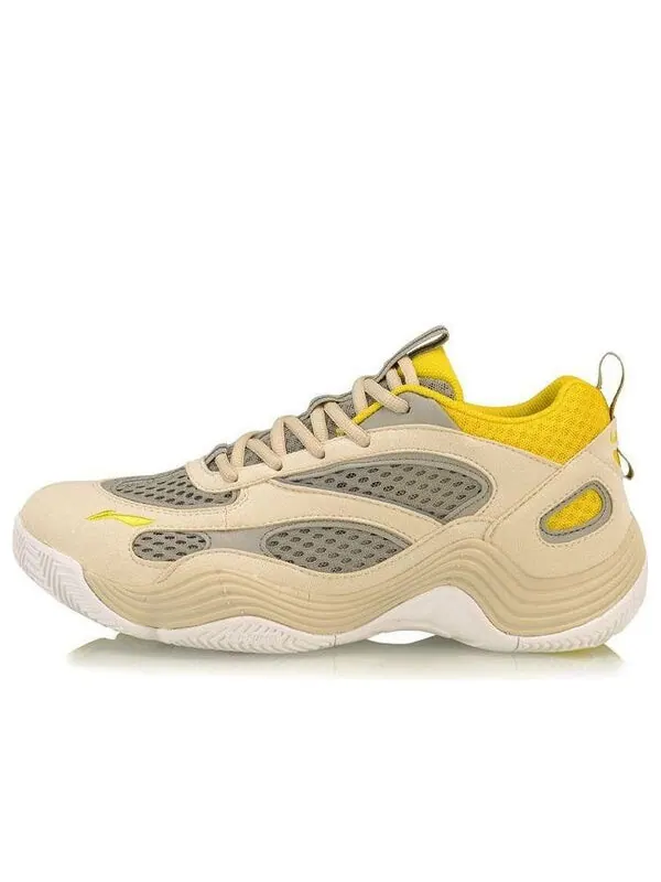 Кроссовки возрождение середины Li-Ning — изображение 1 из 4, серый желтый