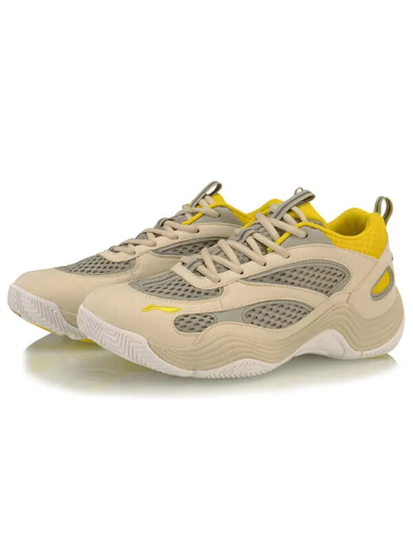 Кроссовки возрождение середины Li-Ning — изображение 3 из 4, серый желтый