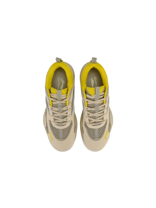 Кроссовки возрождение середины Li-Ning — изображение 4 из 4, серый желтый