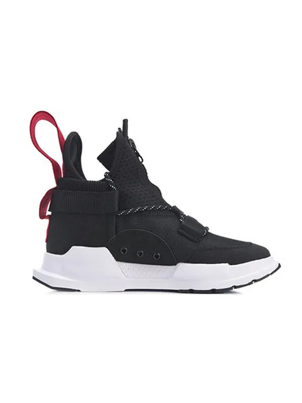 Кроссовки reburn mid Li-Ning — изображение 2 из 4, черный / белый