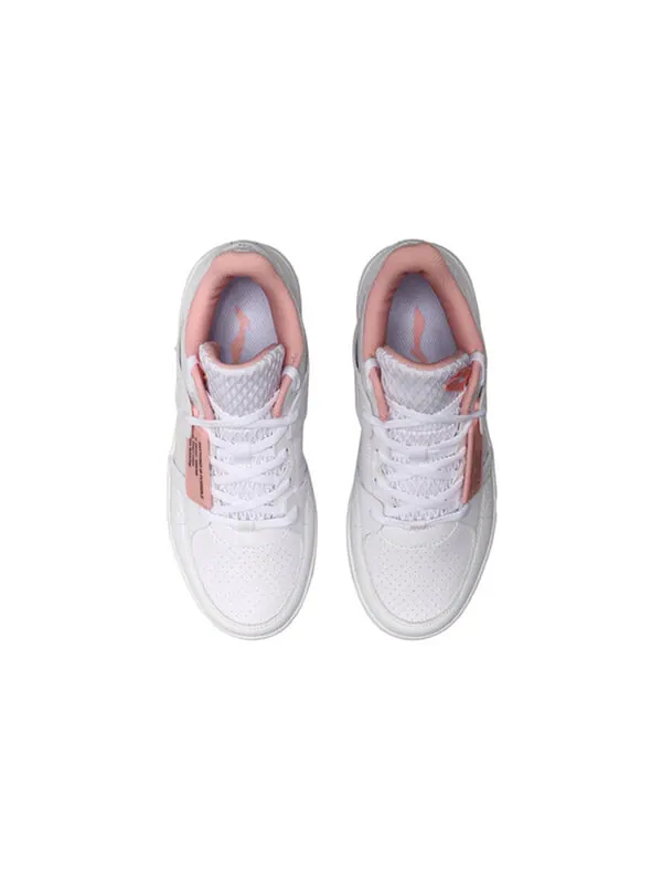 Кроссовки классические скейтбординг низкие Li-Ning — изображение 4 из 4, розовый белый