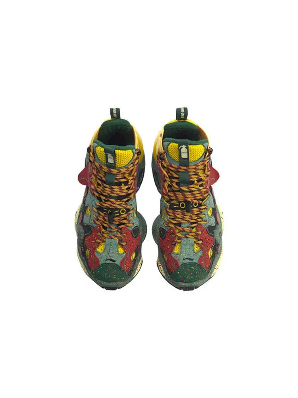 Кроссовки 2019 года на неделе моды в Нью-Йорке 2020 года ace Li-Ning — изображение 4 из 4, зеленый