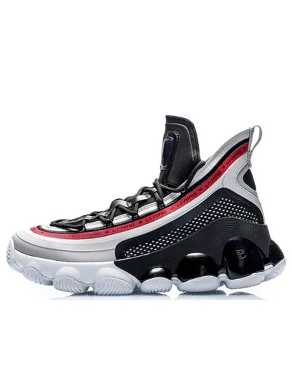 Кроссовки классические баскетбольные средние Li-Ning — изображение 1 из 4, черный