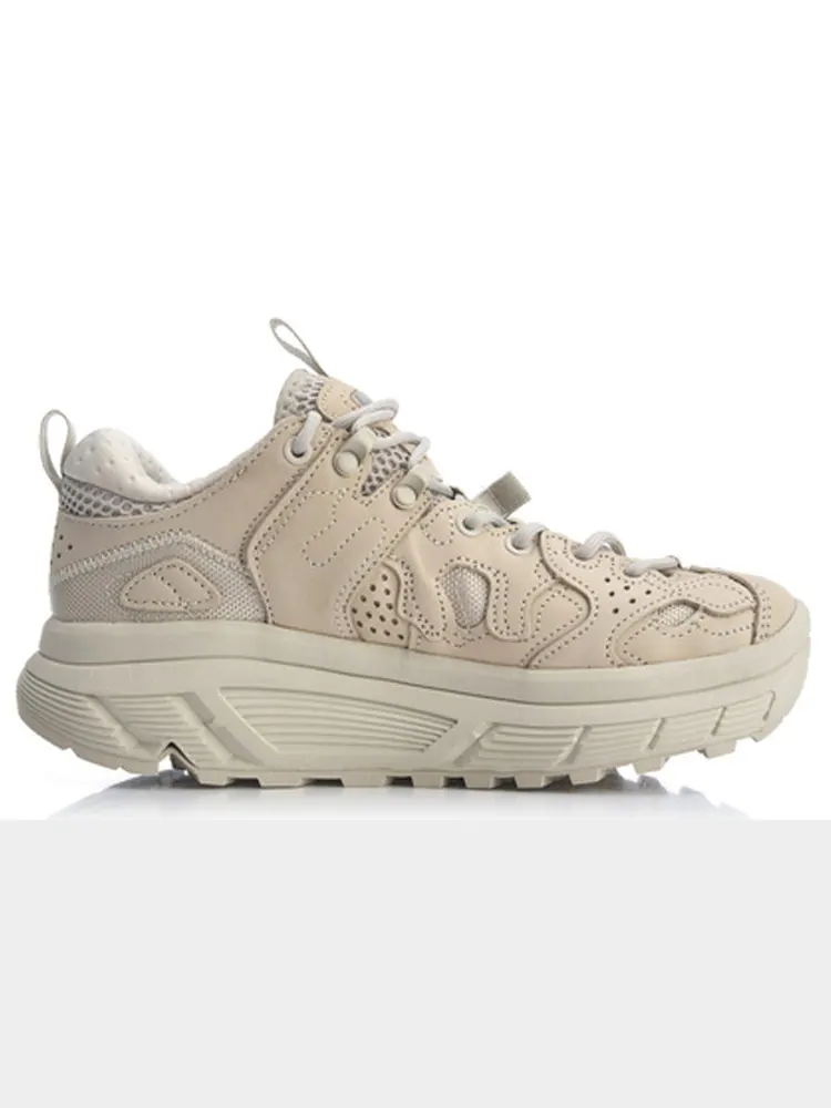 Кроссовки (WMNS) Li-Ning Ace Low 'Beige' — изображение 2 из 5, серый