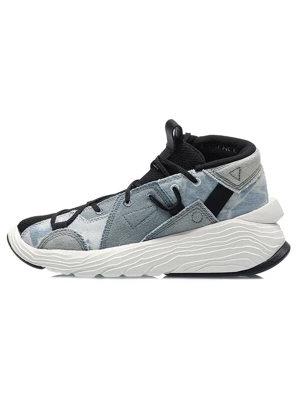 Кроссовки x jackie chan essence kungfu winterized Li-Ning — изображение 2 из 4, черный/серый/бежевый