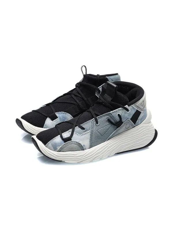 Кроссовки x jackie chan essence kungfu winterized Li-Ning — изображение 4 из 4, черный/серый/бежевый