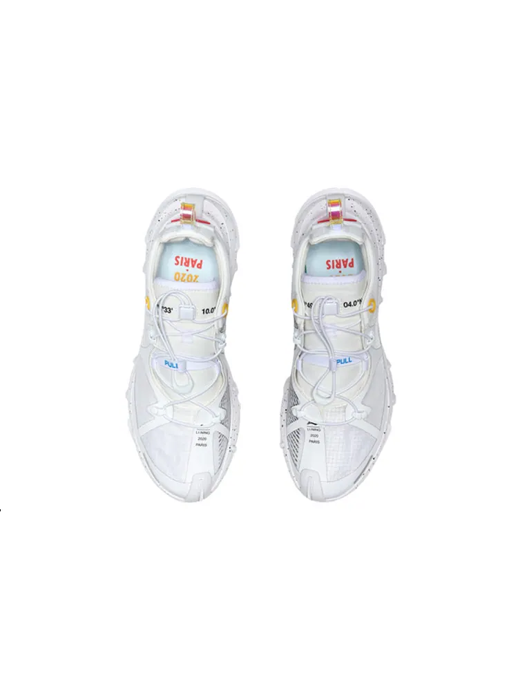 Кроссовки Li-Ning Paris fashion week Shock Absorption 'White' — изображение 4 из 5, белый