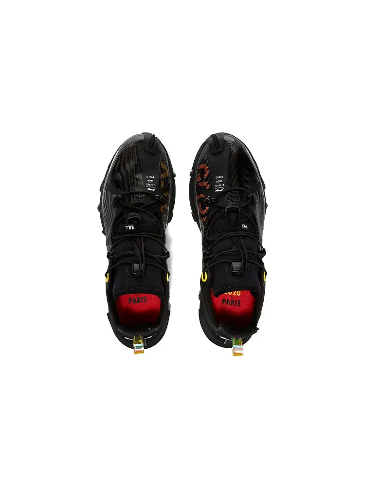 Li-Ning (WMNS) Ли-Нин Усин 1 GTX Парижская неделя моды «Черно-желтый» — изображение 4 из 6, черный/желтый