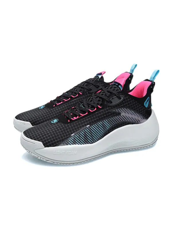 Кроссовки 1 badfive street подошва Li-Ning — изображение 3 из 4, черный/синий/розовый