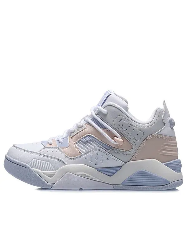 Кроссовки повседневные баскетбольные кроссовки Li-Ning — изображение 1 из 4, белый/синий/розовый