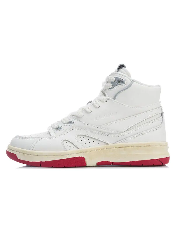 Кроссовки 937 deluxe sp hi Li-Ning — изображение 2 из 4, белый/красный