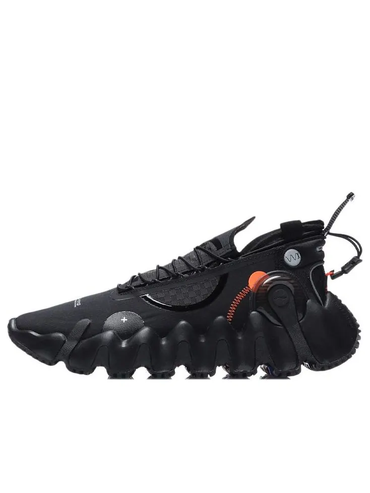Кроссовки Li-Ning WuXing 2 Paris Fashion Week 'Black Orange' — изображение 1 из 6, черный
