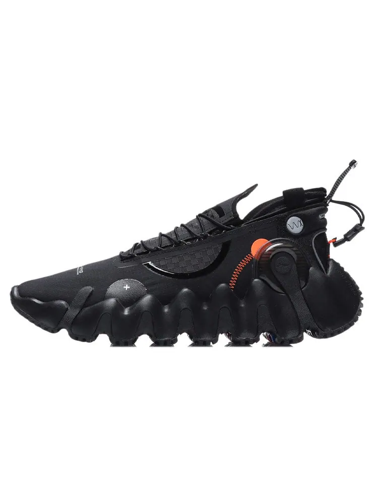Кроссовки Li-Ning WuXing 2 Paris Fashion Week 'Black Orange' — изображение 2 из 6, черный
