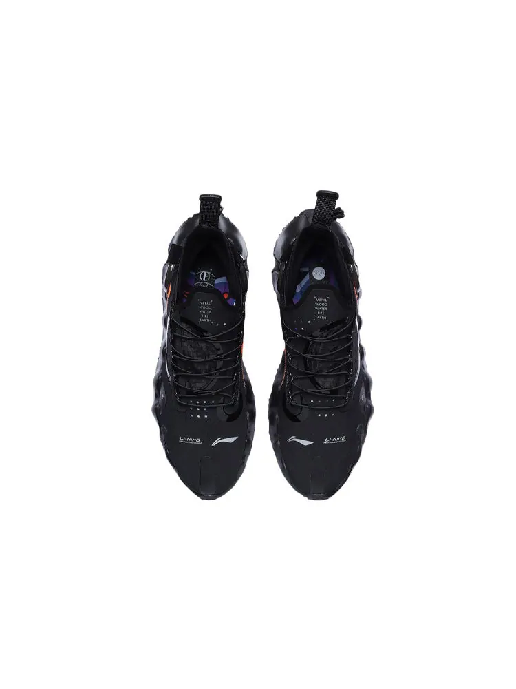 Li-Ning WuXing 2 Неделя моды в Париже «Черный оранжевый» — изображение 5 из 6, черный/оранжевый