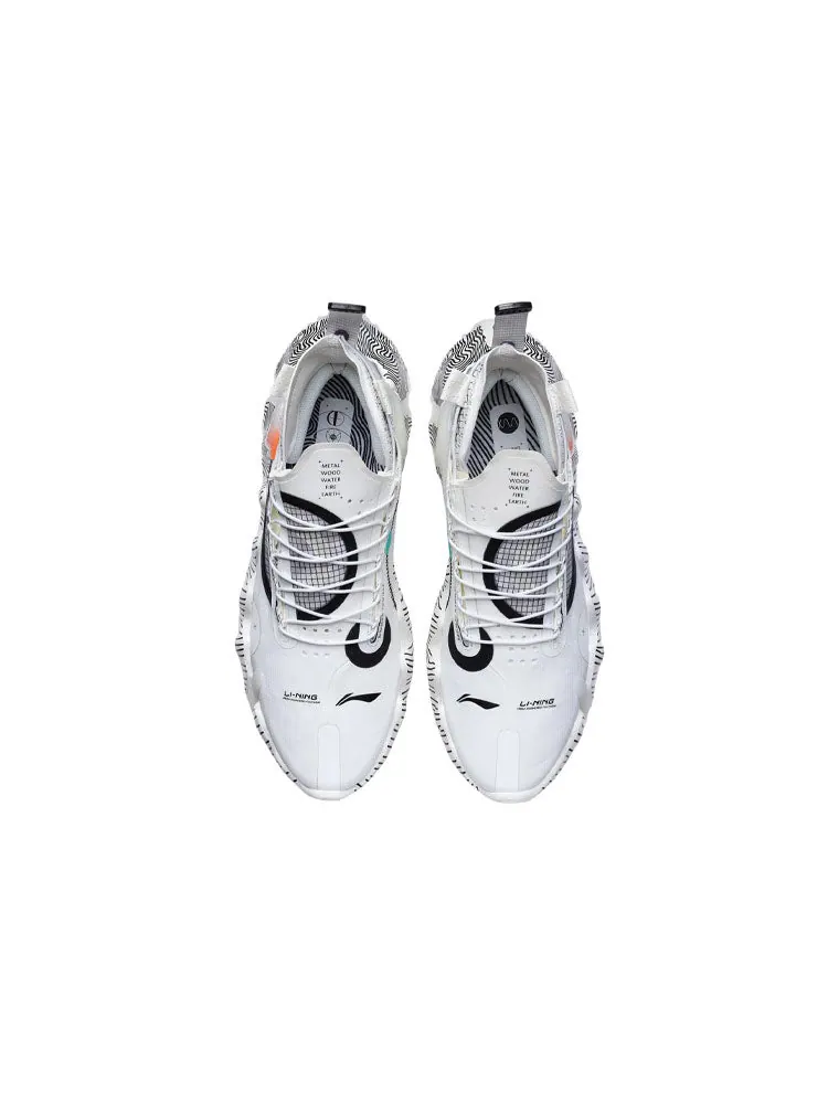 Кроссовки Li-Ning WuXing 2.0 Paris Fashion Week SS21 'Beige Black' — изображение 5 из 6, бежевый
