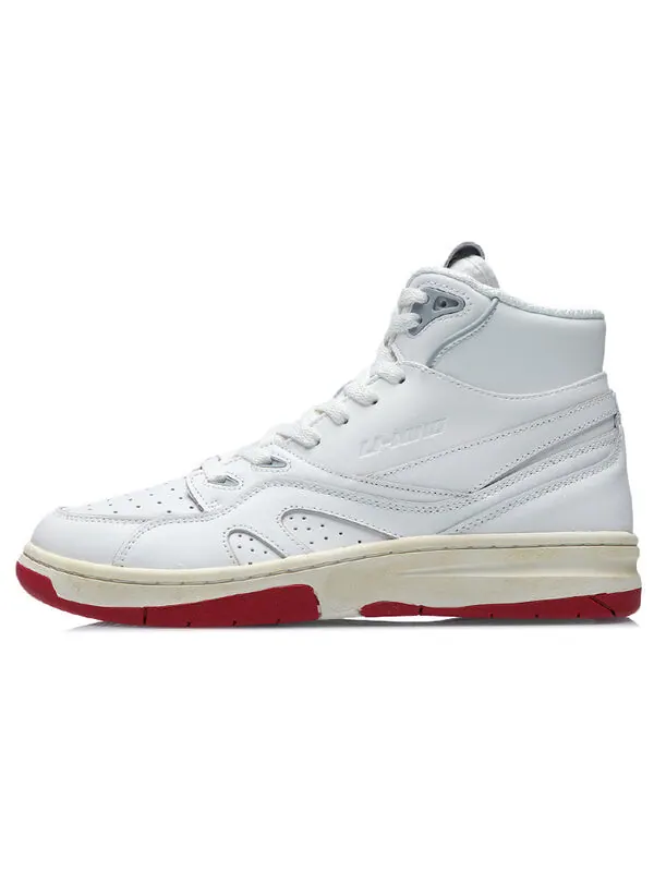 Кроссовки 937 deluxe hi Li-Ning — изображение 2 из 4, белый/красный