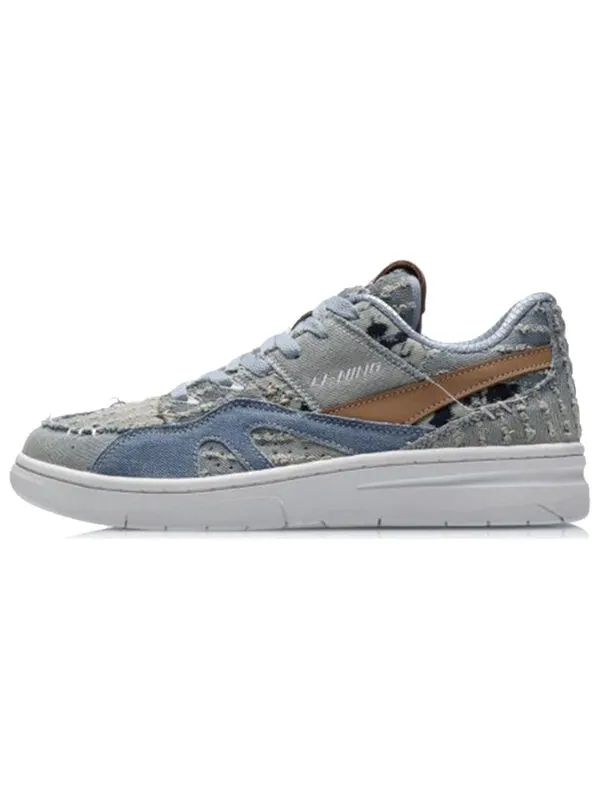 Кроссовки 937 deluxe низкие Li-Ning — изображение 2 из 4, синий/белый