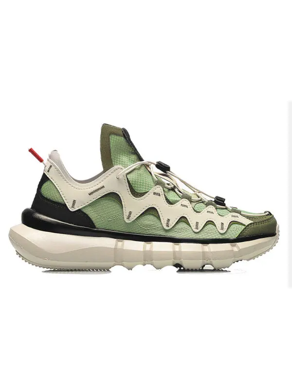 Кроссовки essence 2.3 lite Li-Ning — изображение 2 из 3, серый/зеленый