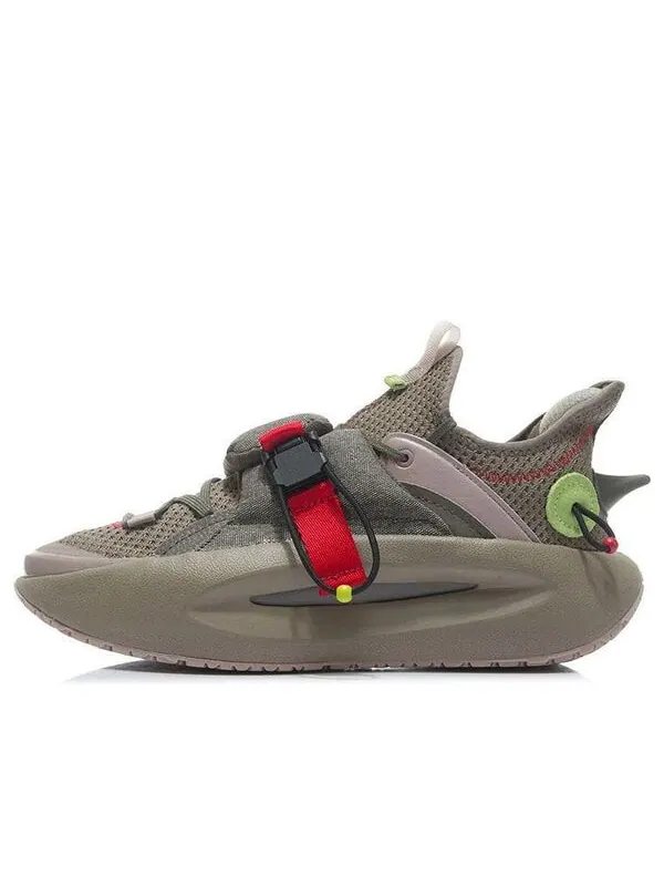 Кроссовки yunyou Li-Ning — изображение 1 из 4, серый/зеленый