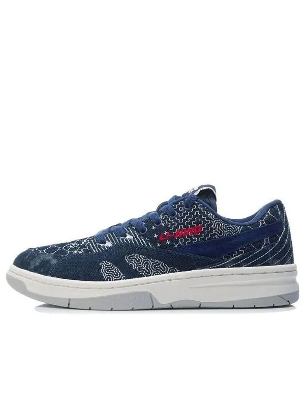 Кроссовки 937 deluxe низкие Li-Ning — изображение 1 из 4, темно-синий/белый
