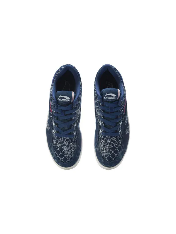 Кроссовки 937 deluxe низкие Li-Ning — изображение 4 из 4, темно-синий/белый