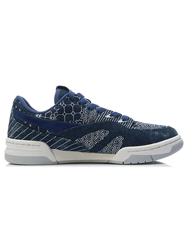 Кроссовки 937 deluxe низкие Li-Ning — изображение 2 из 4, темно-синий/белый