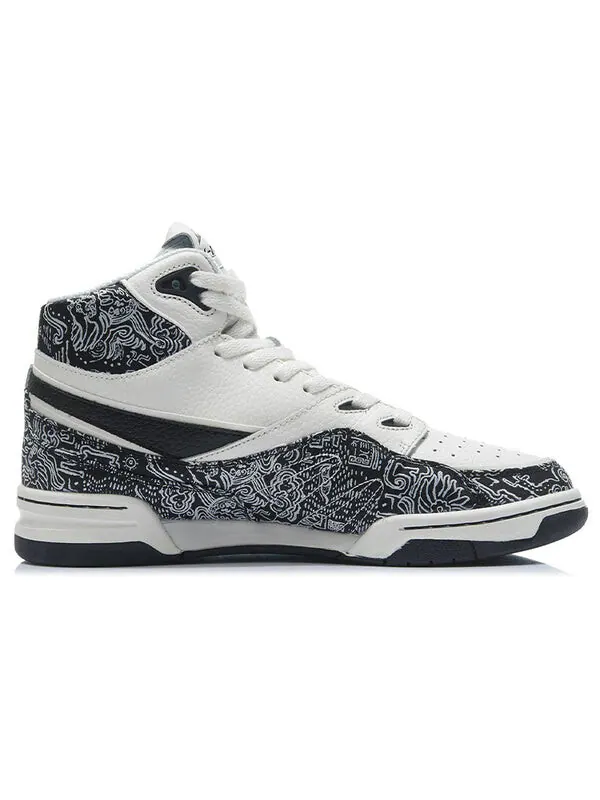 Кроссовки 937 deluxe hi Li-Ning — изображение 2 из 4, белый/черный
