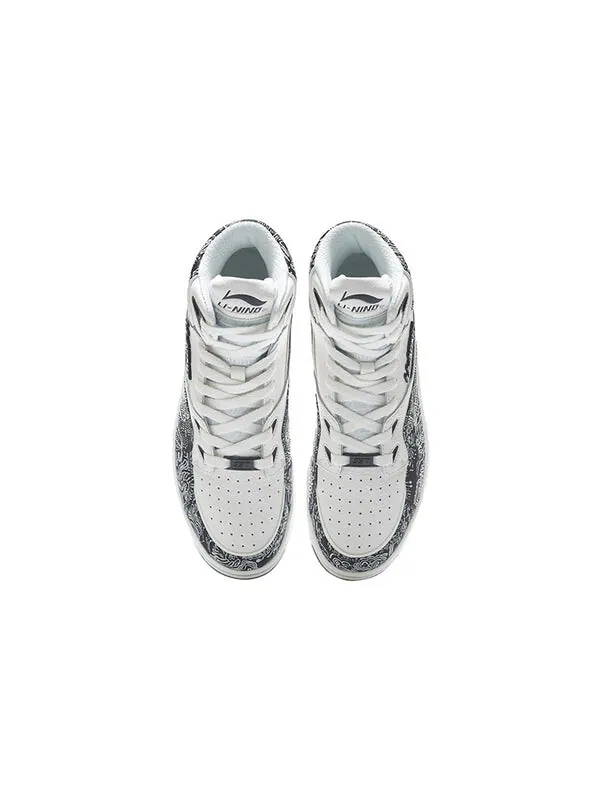 Кроссовки 937 deluxe hi Li-Ning — изображение 3 из 4, белый/черный