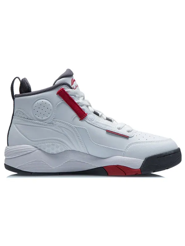Кроссовки баскетбольные кроссовки Li-Ning — изображение 2 из 4, белый/черный/красный