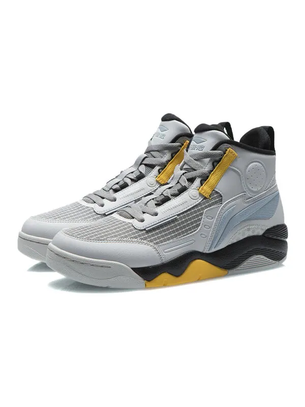 Кроссовки баскетбольные кроссовки Li-Ning — изображение 4 из 4, серый/желтый/черный