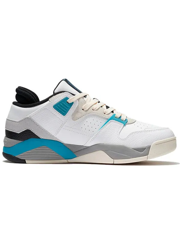 Кроссовки повседневные баскетбольные кроссовки низкие Li-Ning — изображение 3 из 4, белый/синий