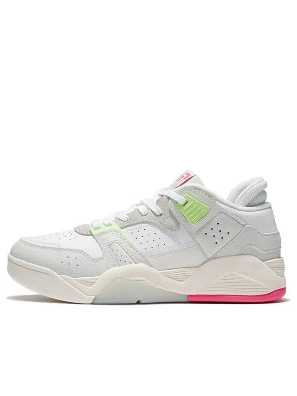 Кроссовки повседневные баскетбольные кроссовки Li-Ning — изображение 1 из 4, серый/зеленый/розовый