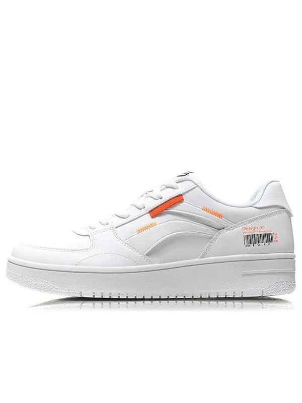 Кроссовки №258 классические повседневные низкие Li-Ning — изображение 1 из 4, оранжевый