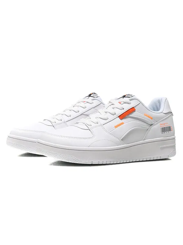 Кроссовки №258 классические повседневные низкие Li-Ning — изображение 2 из 4, оранжевый