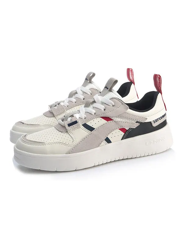 Кроссовки супервейв Li-Ning — изображение 3 из 4, белый, серый