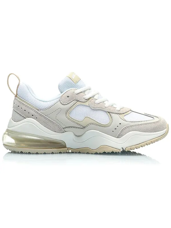 Кроссовки противоточные неоновые Li-Ning — изображение 2 из 4, белый/серый