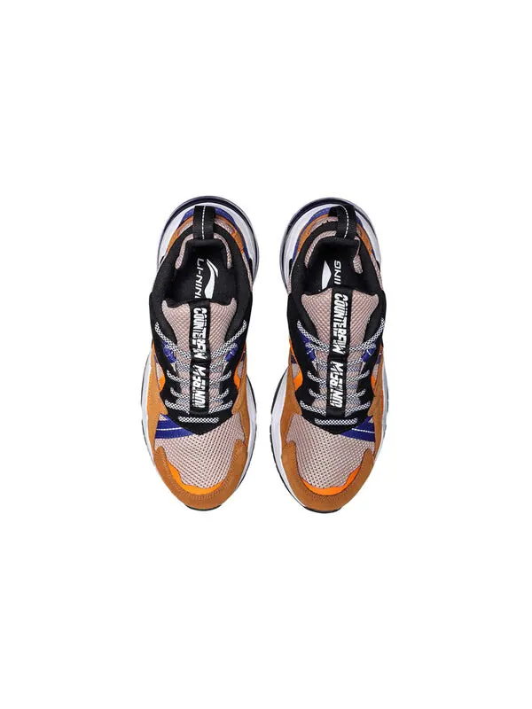 Кроссовки контрпоток неоновые выйти 94 Li-Ning — изображение 4 из 4, желтый/синий