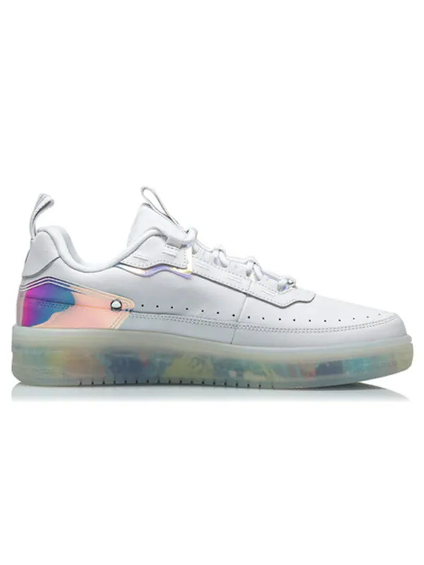 Кроссовки Li-Ning Counterflow 'White Gray' — изображение 2 из 3, белый/серый