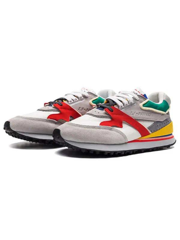 Кроссовки 001 момент Li-Ning — изображение 2 из 4, белый, серый