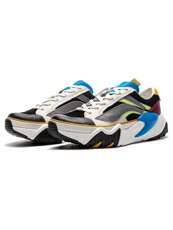 Кроссовки волна гибрид Li-Ning — изображение 2 из 4, черный / белый
