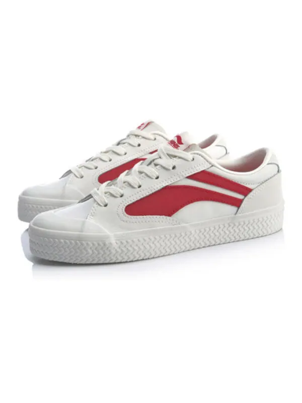 Кроссовки волна винтаж Li-Ning — изображение 3 из 4, белый, красный