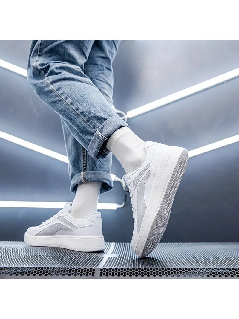 Кеды Li-Ning Casual Sneakers Low 'White' — изображение 7 из 8, серый