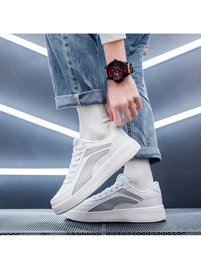 Кеды Li-Ning Casual Sneakers Low 'White' — изображение 8 из 8, серый