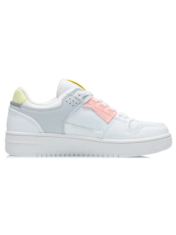 Кроссовки тяньцзи Li-Ning — изображение 2 из 4, белый/розовый/зеленый