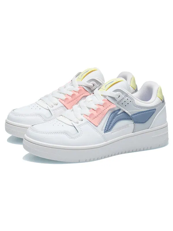 Кроссовки тяньцзи Li-Ning — изображение 3 из 4, белый/розовый/зеленый