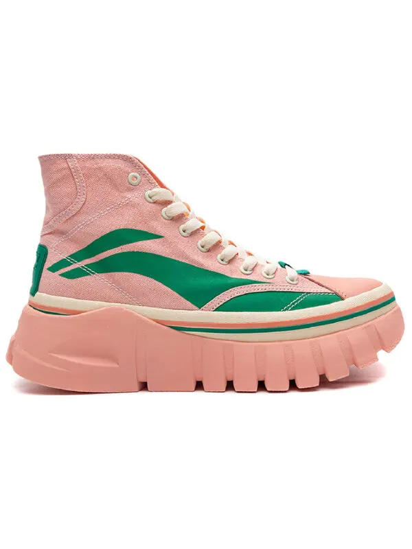Кроссовки волна ботинок Li-Ning — изображение 2 из 4, розовый/зеленый