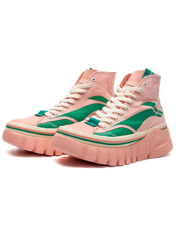 Кроссовки волна ботинок Li-Ning — изображение 3 из 4, розовый/зеленый